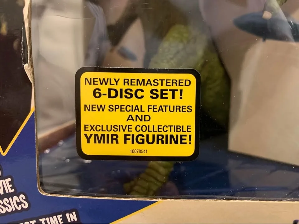 Ray Harryhausen DVD Giftset with YMIR Figurine image indicator(4)