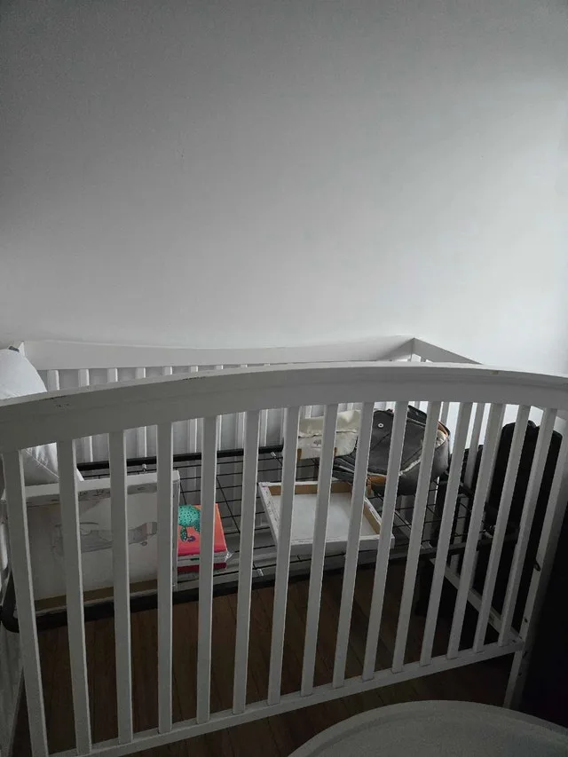 Crib only crib for sale no matress included