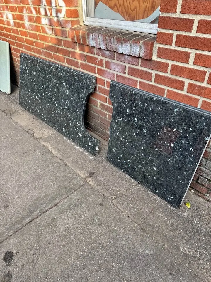 Granite countertop Two pieces!