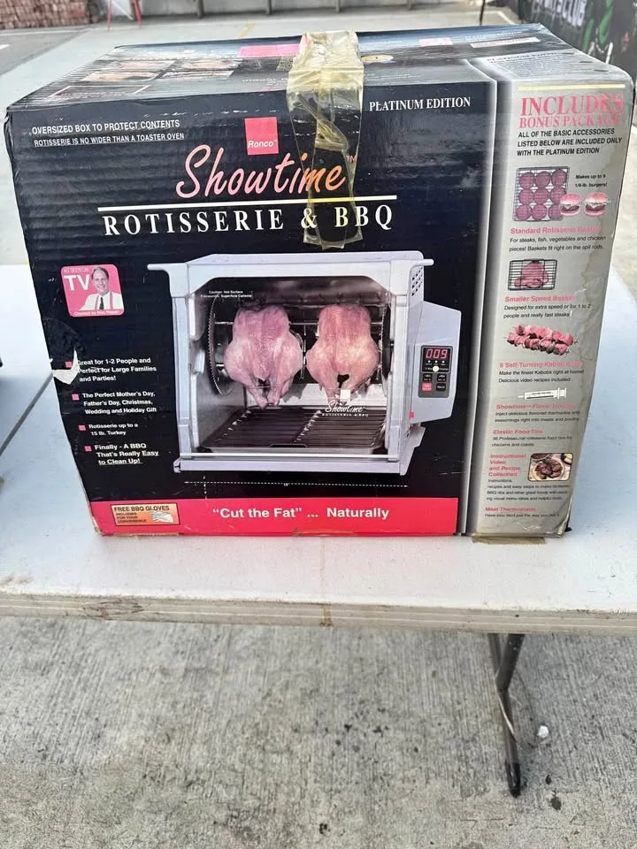 Ronco Showtime Platinum Model 5000 Professional Rotisserie