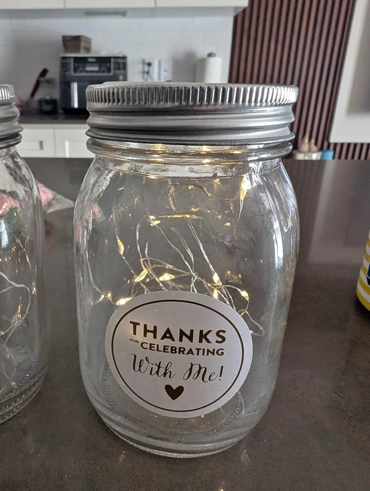 Centerpiece for birthday or wedding
