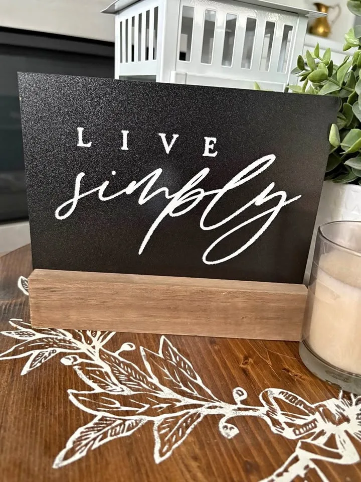 Decorative wooden signs