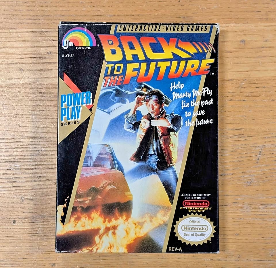 Back to the Future - Nintendo NES Game CIB
