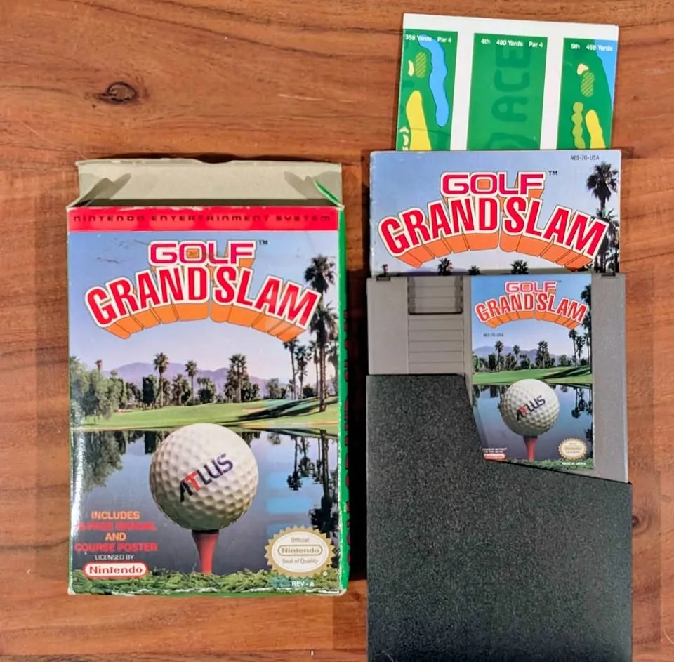 NES - Golf Grand Slam CIB