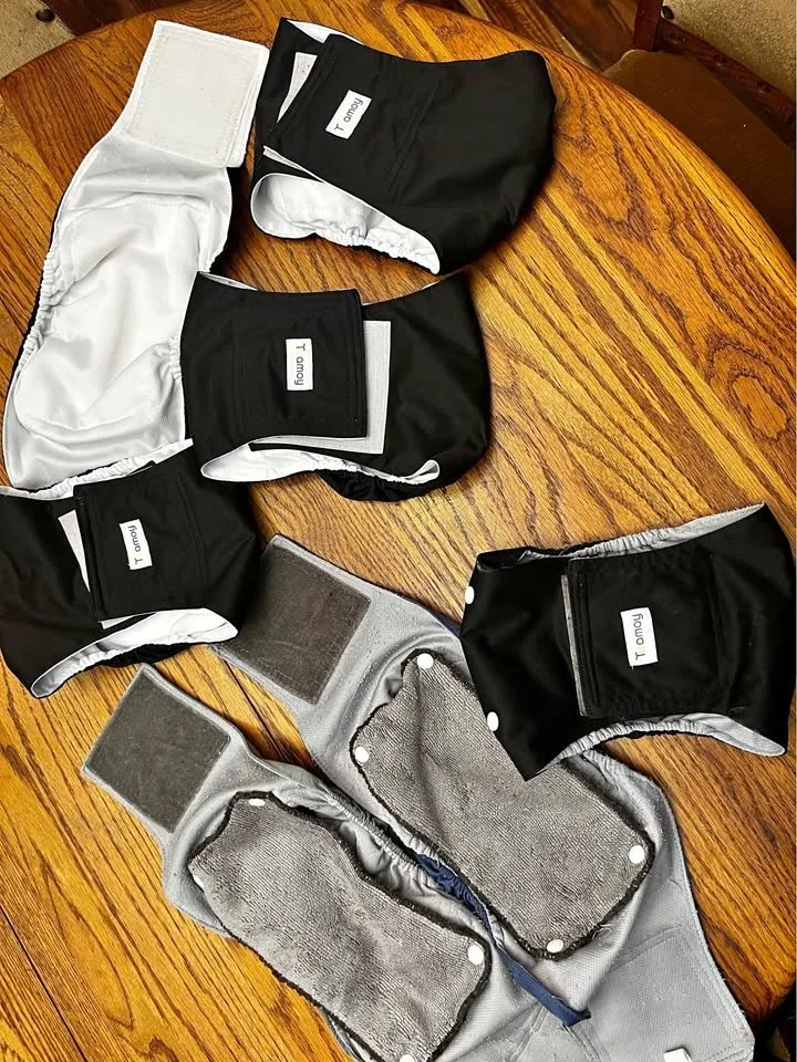 Male Dog Belly Bands – Size L1 (Temoy Brand)