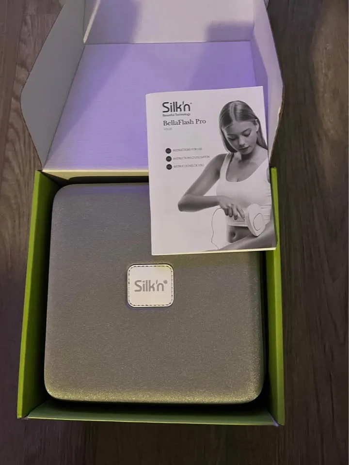 HomeSkinovations Silk'n BellaFlash Pro Hair Removal Device NEW R image indicator(5)