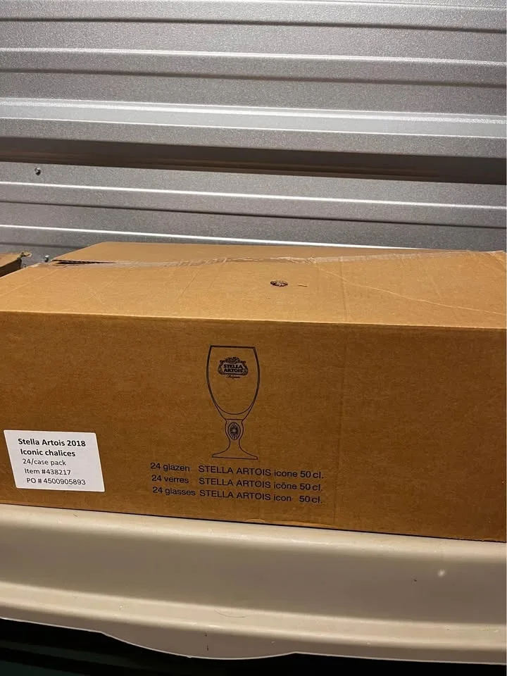 Stella Artois Chalice Glass 50cl – Large Size - Brand New image indicator(3)