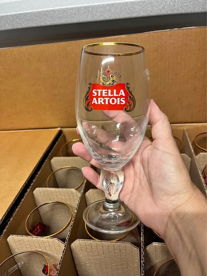 Stella Artois Chalice Glass 33cl – Brand New