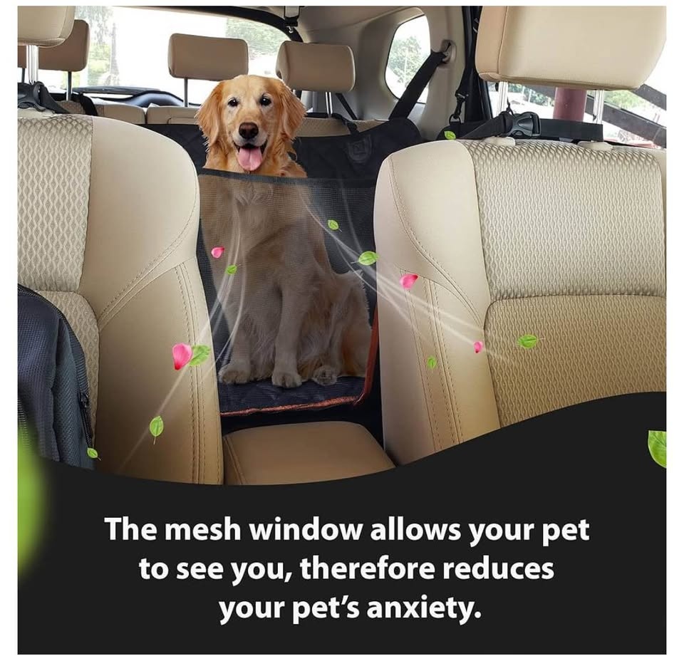 Dog Car Seat Cover, Large Back Pet Protectors - photo 2