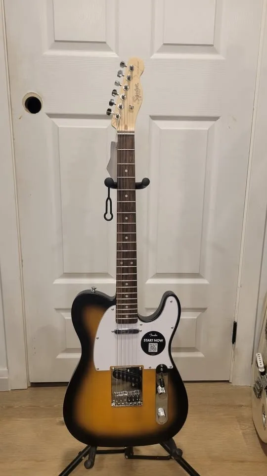 $220 Squier Telecaster Electric Guitar – 2-Color Sunburst image indicator(2)