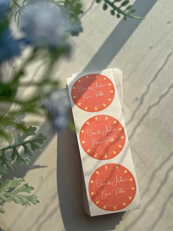 💍 Personalized Event Labels – Weddings, Showers & Parties