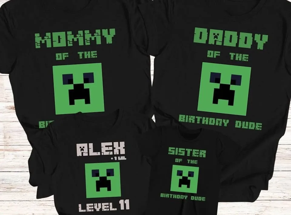 Custom Birthday T-Shirts & Gift Favors – Personalized & Made Wit image indicator(5)