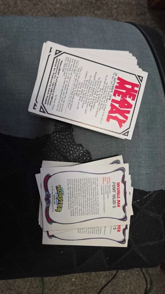 Heavy Metal & Monster in my Pocket Trading Cards image indicator(3)