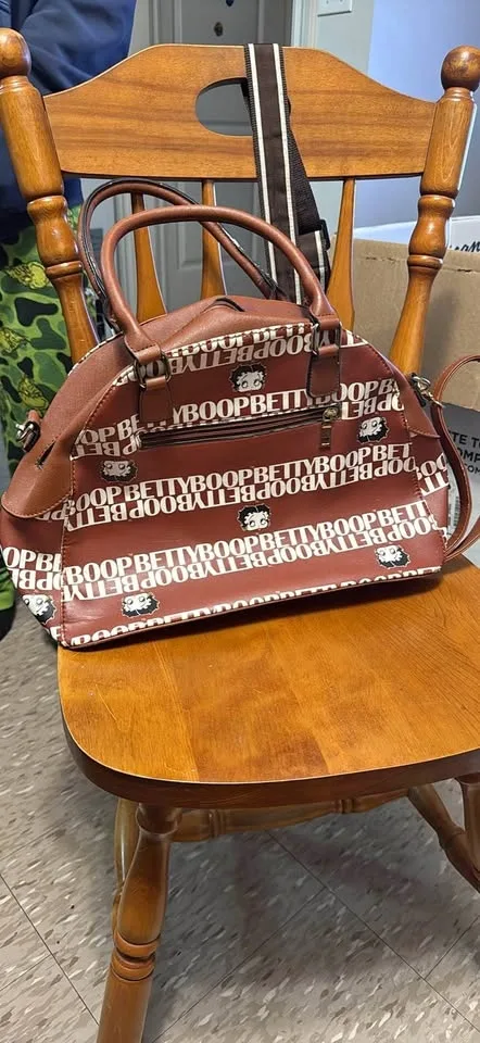 Designer Betty Boop purse