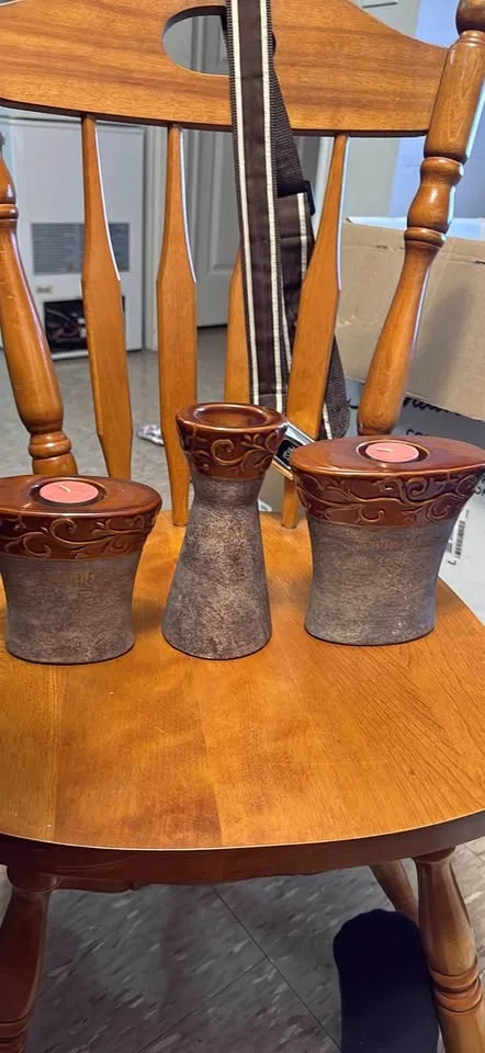 Friends, cherish, family tea candle holders