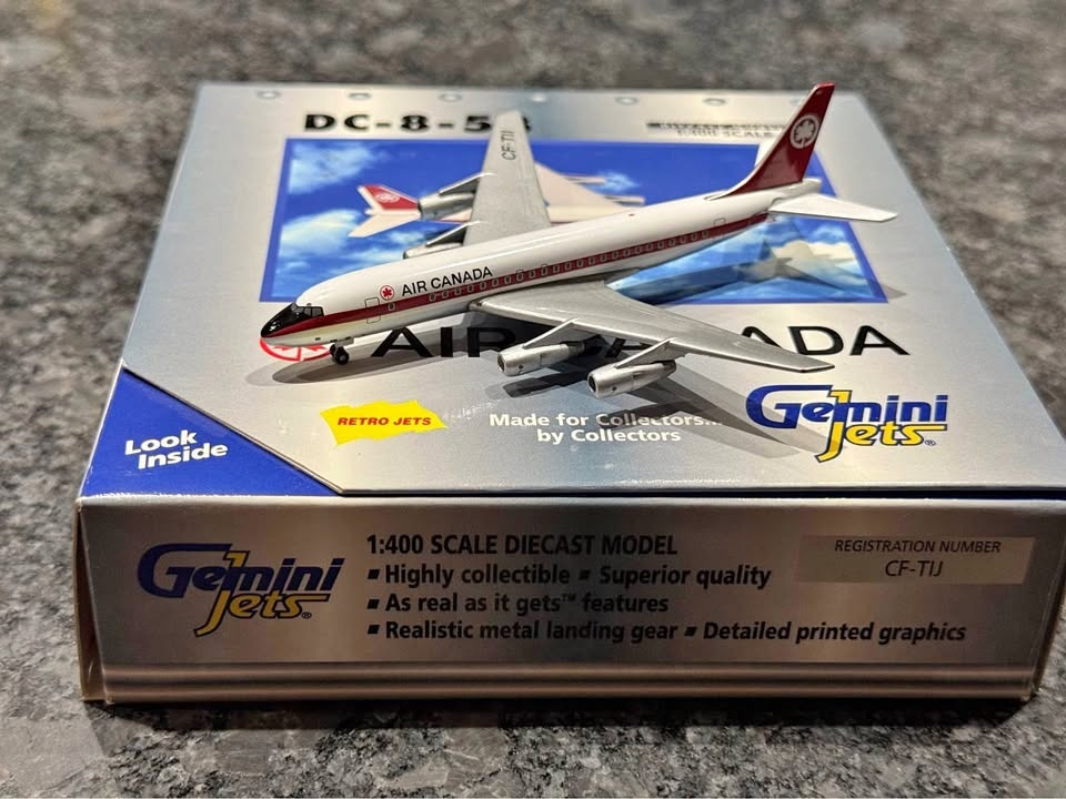 Gemini Jets Air Canada DC-8-53 (1:400 Diecast Model)