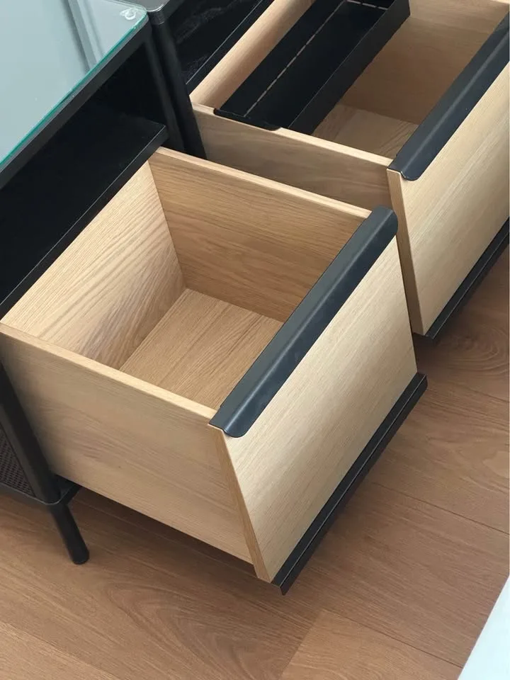 2 IKEA Bekant Drawer Storage Units - Mesh Black ($100) image indicator(2)