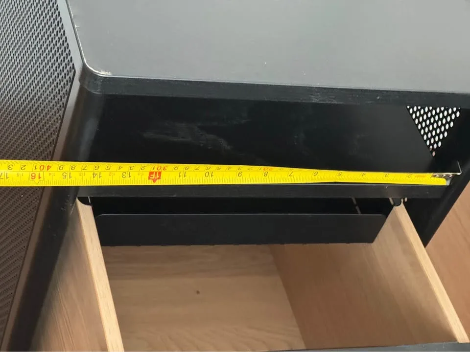 2 IKEA Bekant Drawer Storage Units - Mesh Black ($100) image indicator(4)