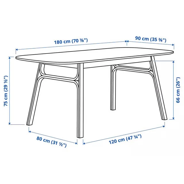 IKEA Dining Table (seats 6) image indicator(5)