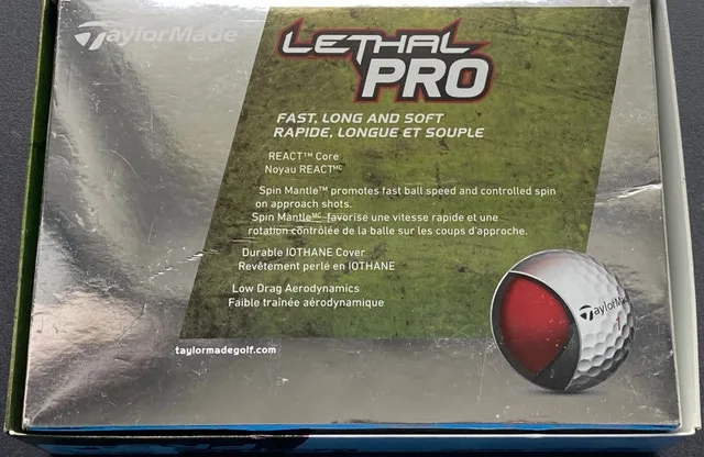 TaylorMade Lethal Pro Golf Balls image indicator(3)