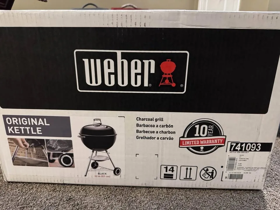 Charcoal Grill Bbq WEBBER Brand New (UNOPENED ) image indicator(3)