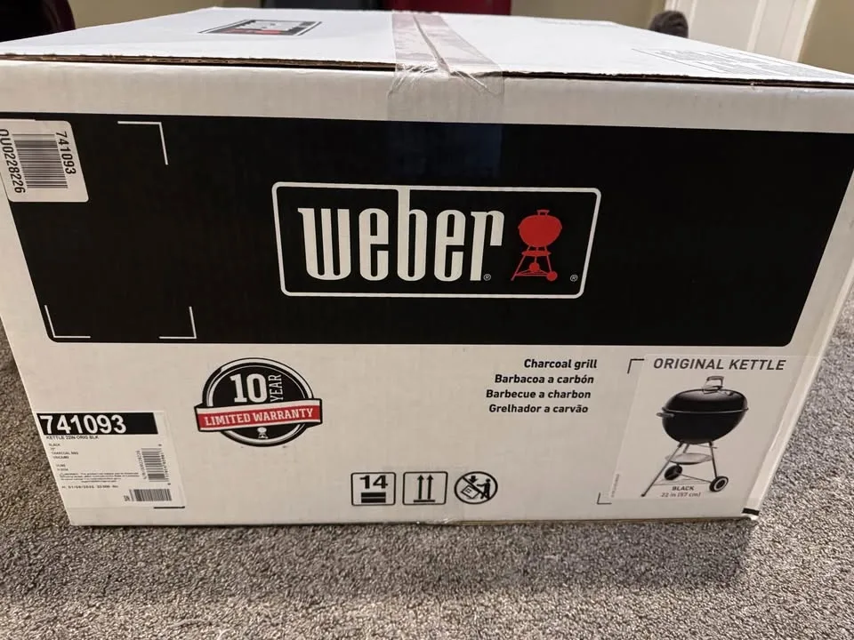 Charcoal Grill Bbq WEBBER Brand New (UNOPENED ) image indicator(4)
