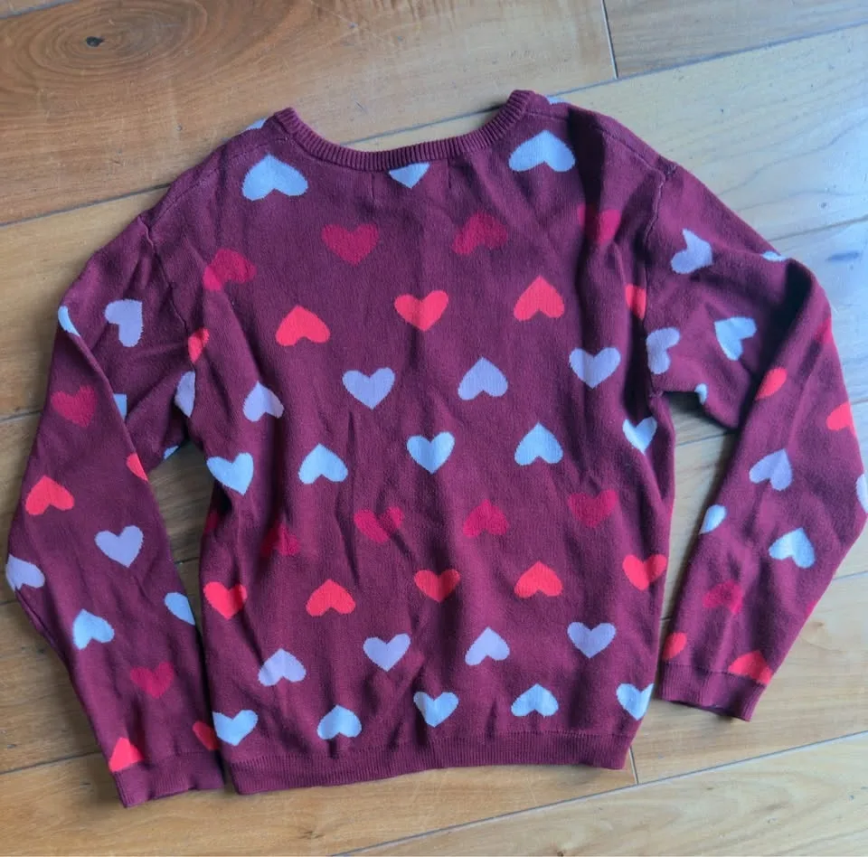 Girls Heart Sweater image indicator(3)