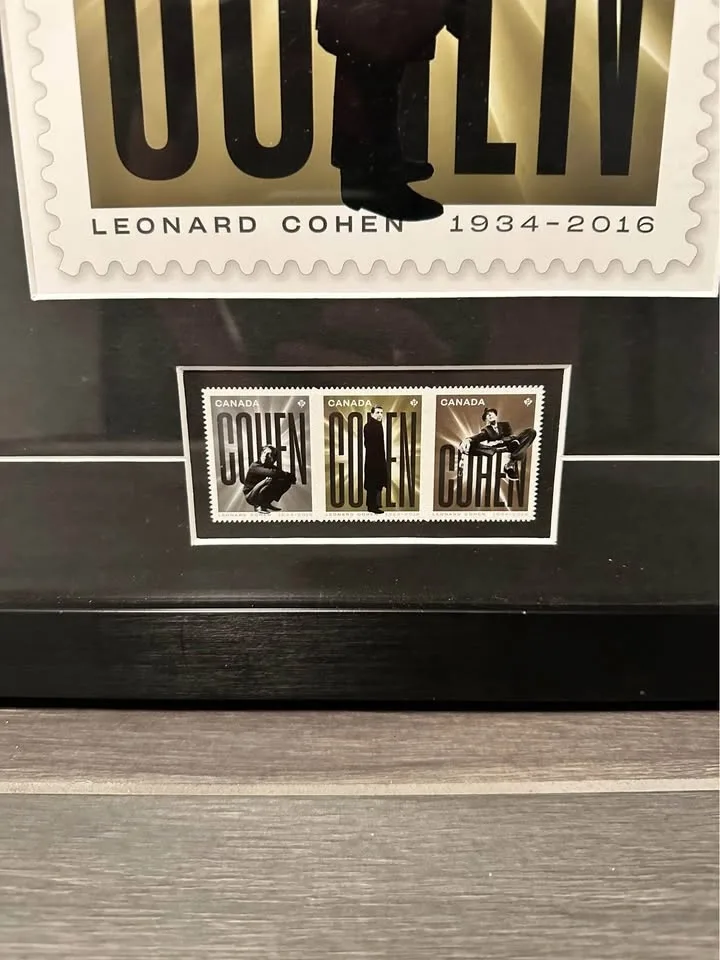 Leonard Cohen Framed Stamps image indicator(4)