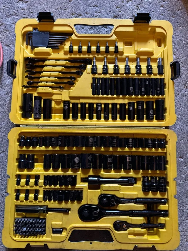 Stanley Professional Grade Black Chrome SocketSet