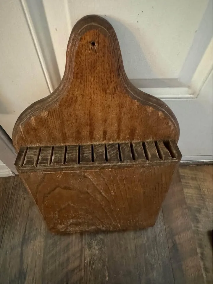 Solid wood knife block image indicator(2)