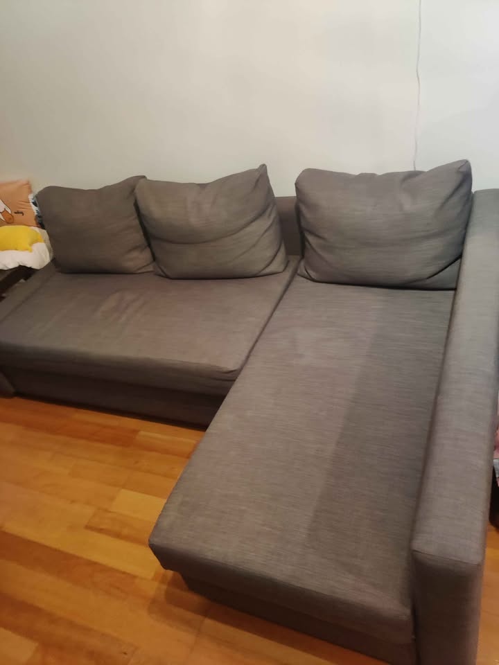 Pull out sofa bed with storage - photo 3