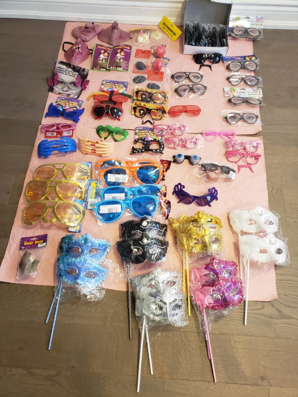 Different props for party, complete props set for photo booth - photo 4