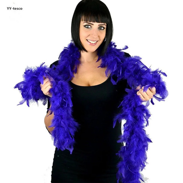 Natural feathers boa, different colors - photo 4