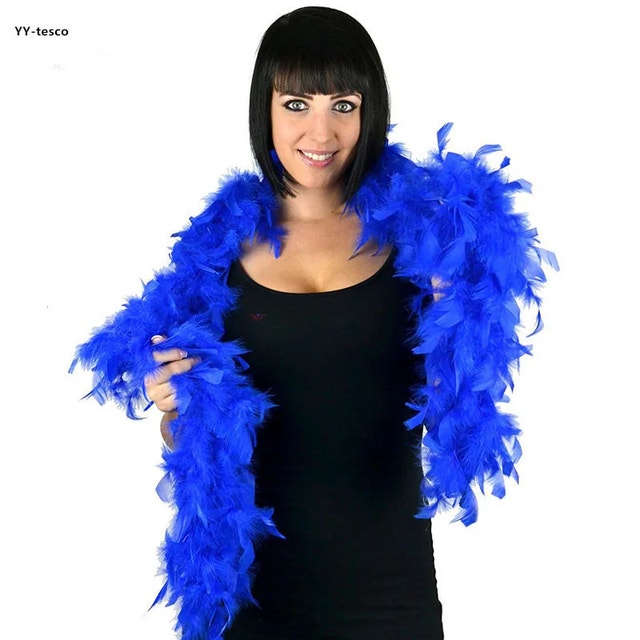 Natural feathers boa, different colors - photo 5