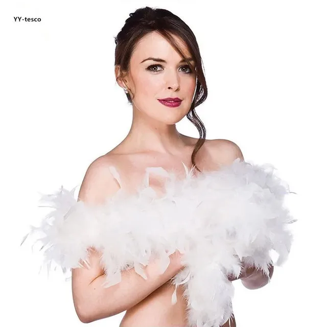 Natural feathers boa, different colors image indicator(8)
