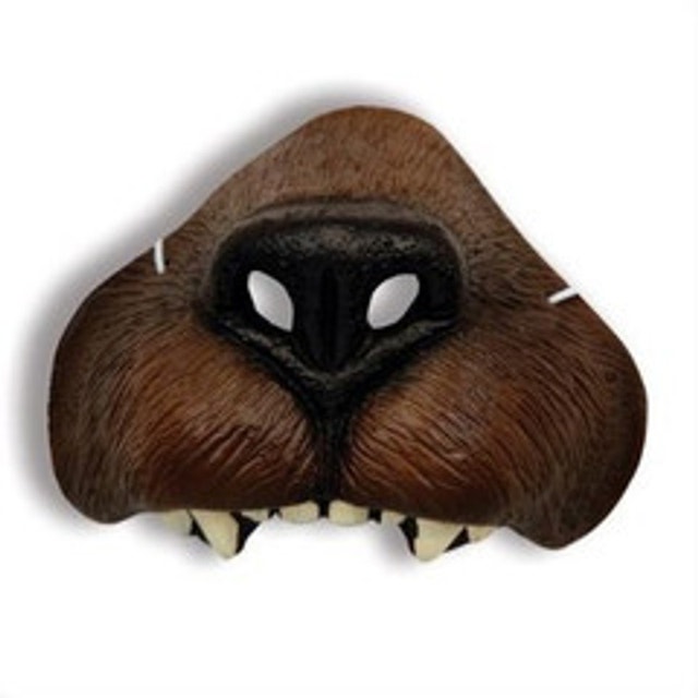 Different funny masks, noses and ears for the party - photo 5