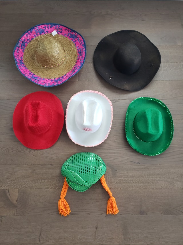 Different funny hats for men and women - photo 2