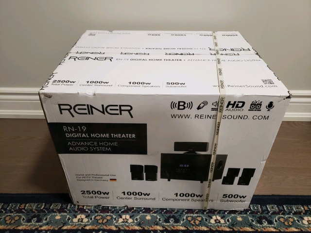 New Reiner RN-19 surround sound home theater - photo 2
