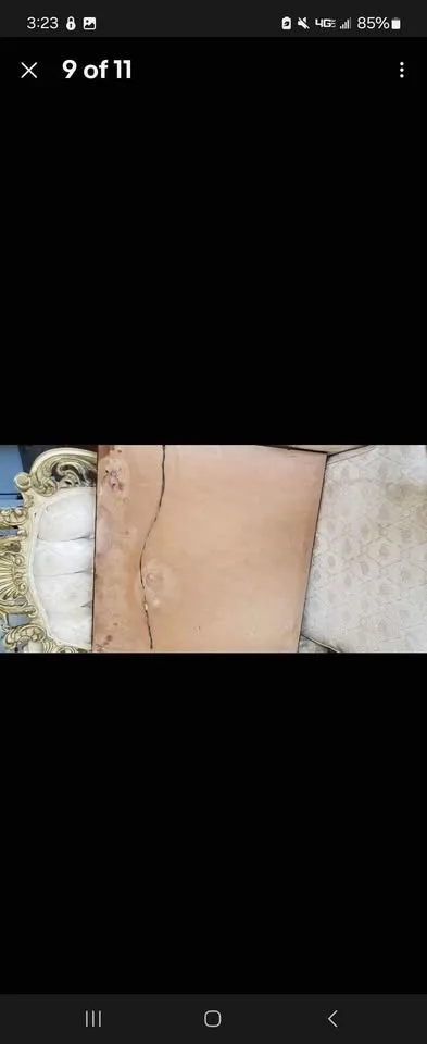 Tapestry Victorian scene Frame Wall Girl on swing image indicator(4)