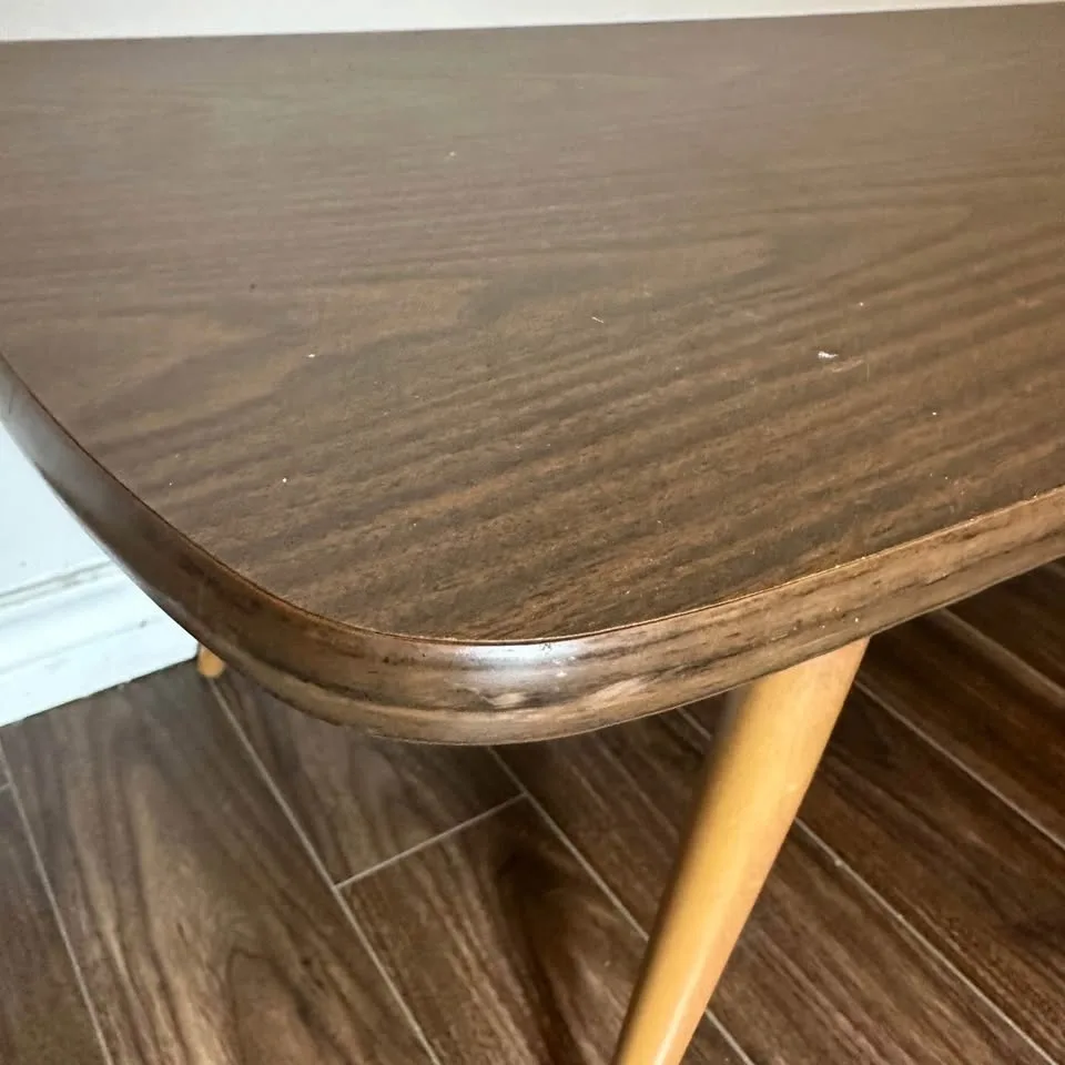Mid Century Modern Coffee Table – Rounded Edges, Solid Wood image indicator(3)