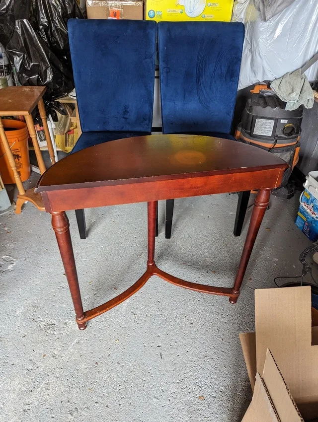 Solid wood end table image indicator(3)