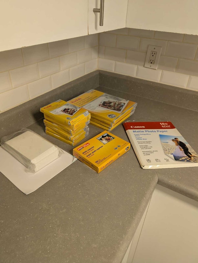 Lot of Premium Photo Paper