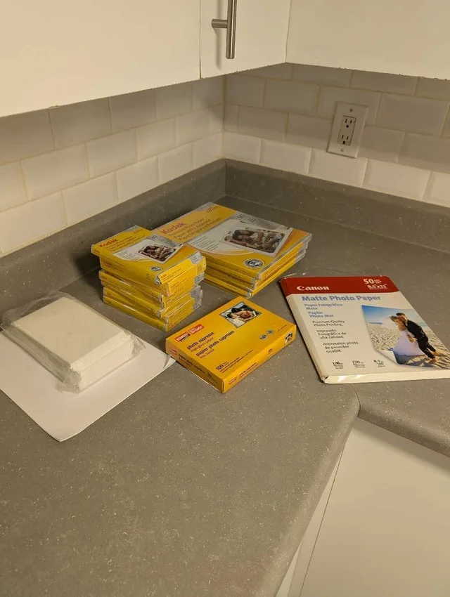 Lot of Premium Photo Paper thumbnail