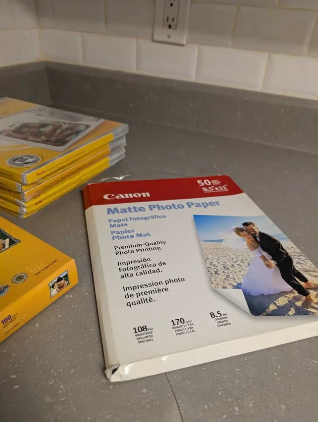 Lot of Premium Photo Paper image indicator(3)