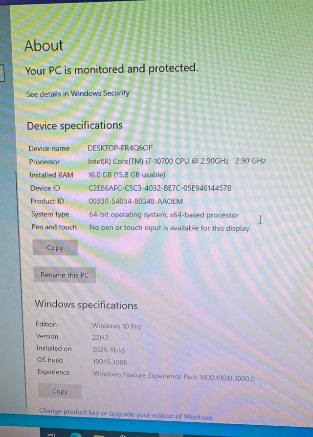 HP EliteDesk 800 G6 Mini PC+Dual Monitors,i7 / 16GB +Cam+Headset image indicator(3)