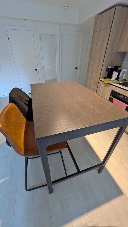 IKEA EKEDALEN Bar Table + 2 Bar Stools (Midtown Toronto Pickup)