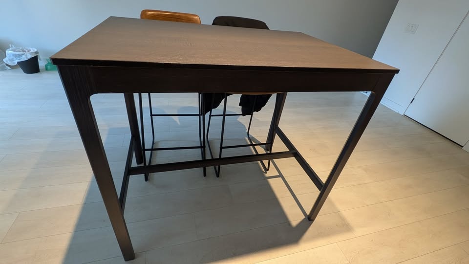 IKEA EKEDALEN Bar Table + 2 Bar Stools (Midtown Toronto Pickup) - photo 3