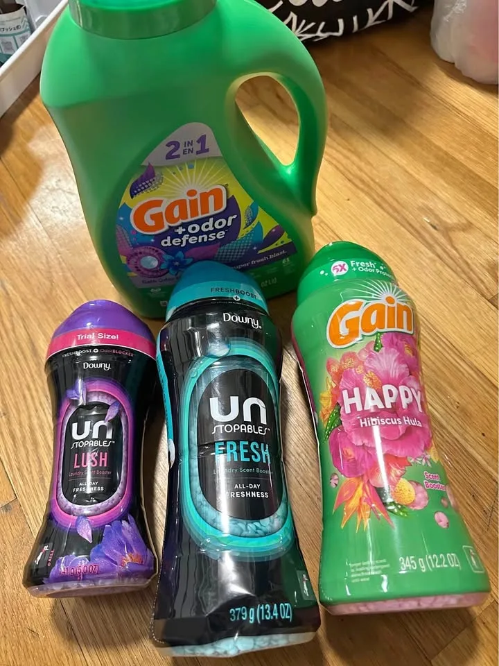 Laundry Detergent and Scent Boosters