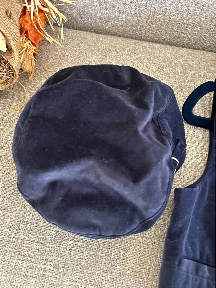 Janie and jack blue suede newsday hat