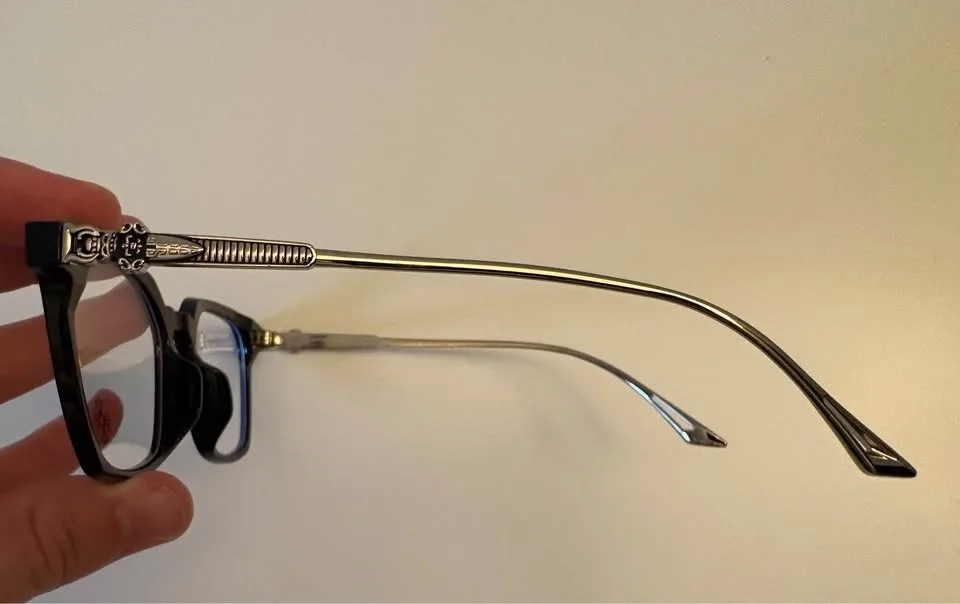 Chrome Hearts Glasses Black image indicator(2)